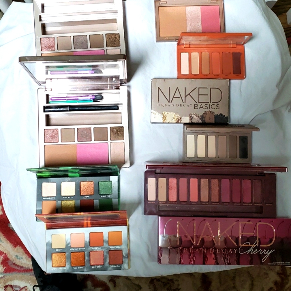 Urban Decay Shadow palette haul!